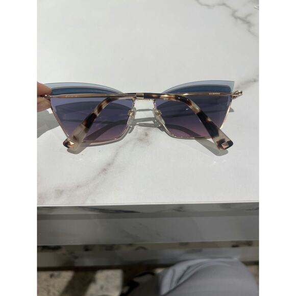 Valentino Women's Cat Eye Sunglasses in Tortoiseshell and Gold